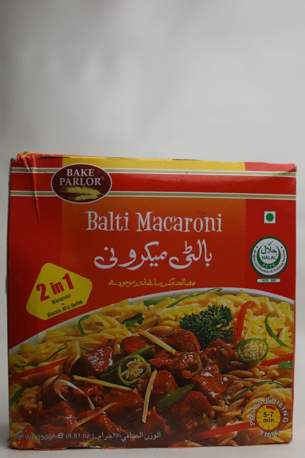 Bake Parlor Balti Macaroni