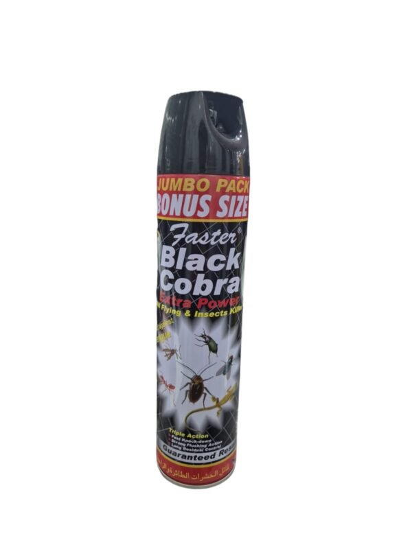 Black Cobra insect killer 600ml