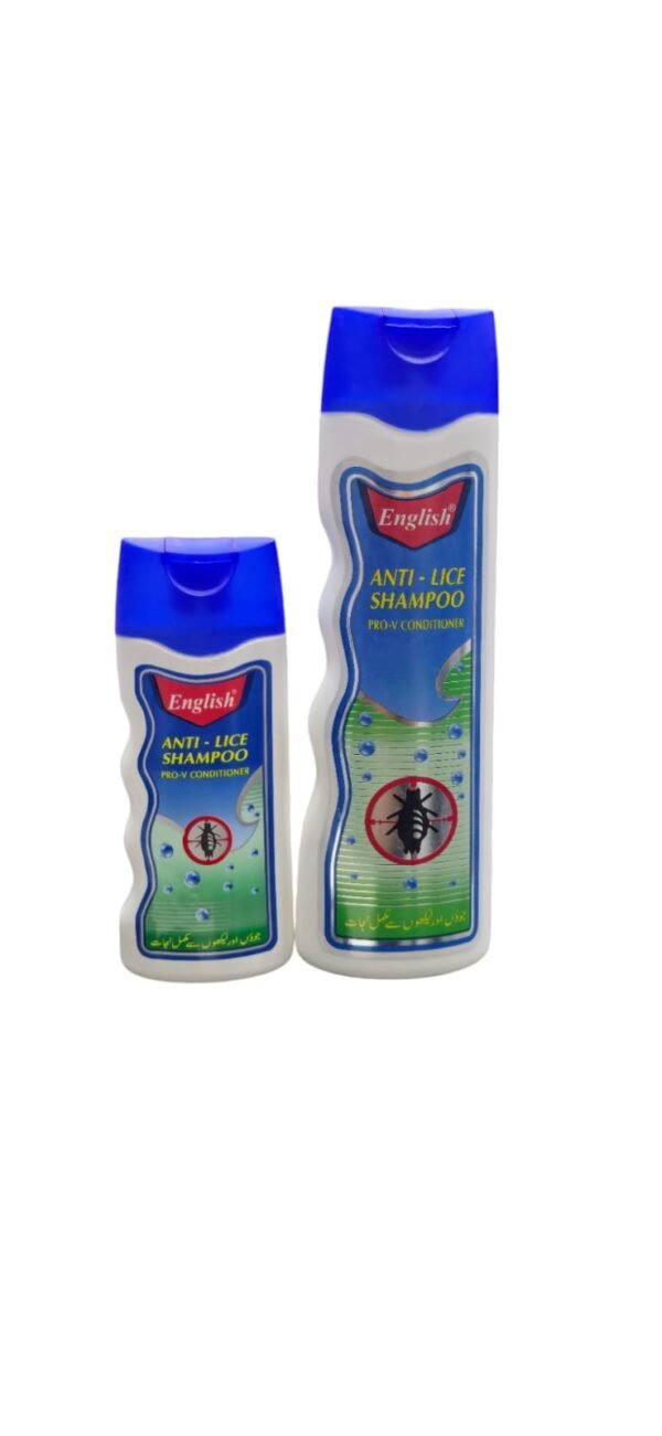 Enlish anti lice shampoo