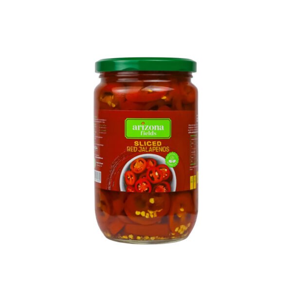 Sliced Red Jalapenos 720g