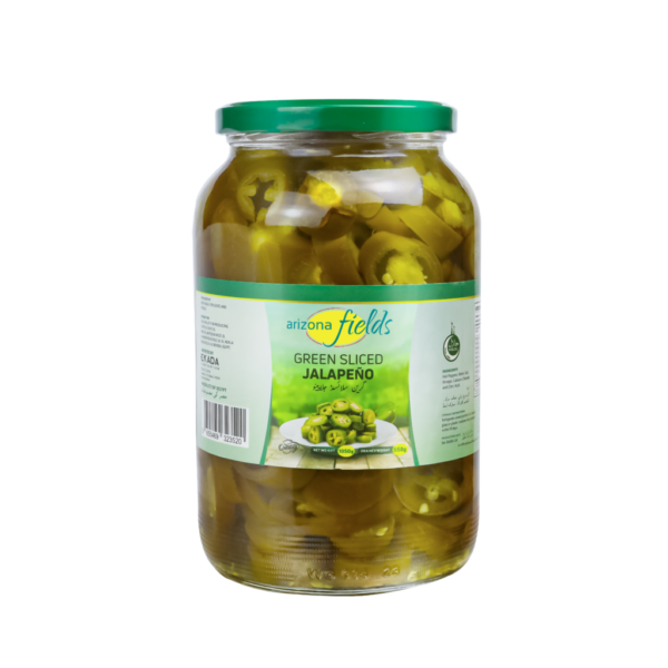 Sliced jalapenos jar 1050g