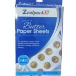 Zealpack Butter Paper Sheets