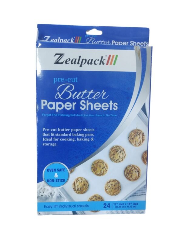 Zealpack Butter Paper Sheets