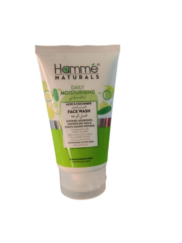Hamme Naturals Aloe & Cucumber Face Wash